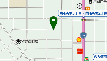 法華寺の地図画像