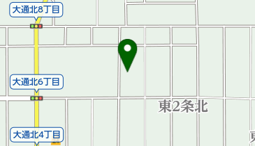 名寄市北体育館の地図画像