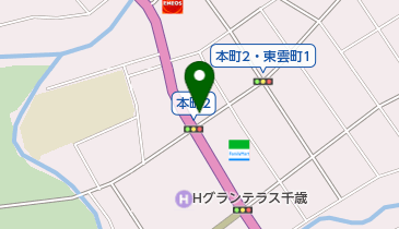 株式会社阪神マテリアル千歳事業所の地図画像