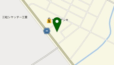 エホバの証人の恵庭市恵み野会衆の地図画像