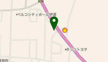 ケアプラン風花の地図画像