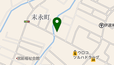 カフェかちまめの地図画像