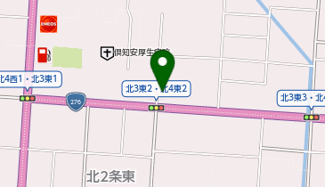 コインランドリー村田の地図画像