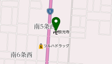 放光寺の地図画像