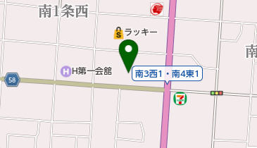 本因寺 本堂の地図画像