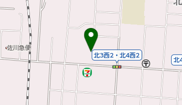 ビューティライフリップスの地図画像