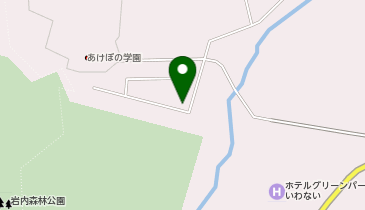 岩内あけぼの学園 ラフォーレの地図画像