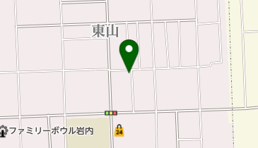 理容竹田の地図画像