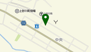 上砂川町役場 市街地区町民集会所の地図画像