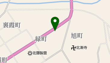 中沢商店の地図画像