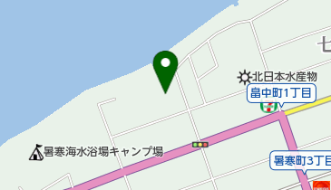 北日本水産物株式会社の地図画像
