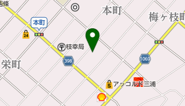 スナック楓の地図画像