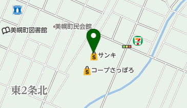 オホーツク・テロワールの店の地図画像