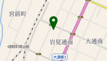 中屋の地図画像