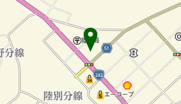 居酒屋花むすびの地図画像