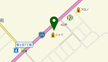 ひだまり荘下宿の地図画像