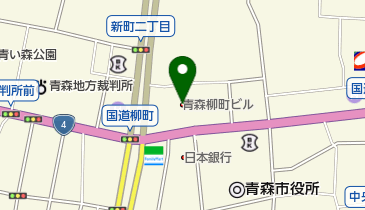 日本たばこ産業株式会社青森支店の地図画像