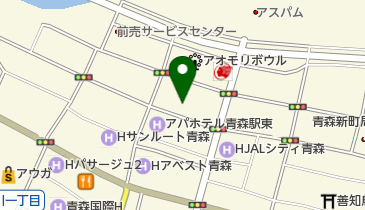 ジャイアンツ理容室の地図画像