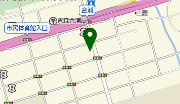 あおぞら玄米食堂の地図画像