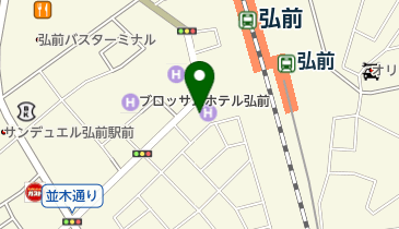 ドレスショップエドゥ弘前店の地図画像