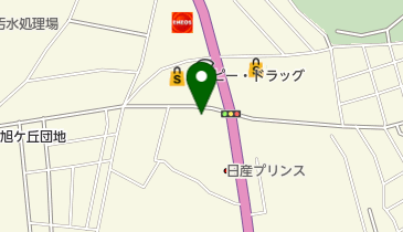 インテリア館みちがみの地図画像