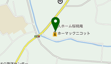 ホーマックニコット名川店の地図画像
