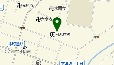 盛岡和裁研究所の地図画像