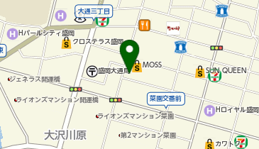 経絡リラクゼーション・癒手屋の地図画像