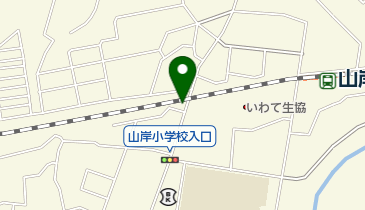メナードフェイシャルサロン盛岡山岸の地図画像