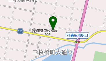 メナード化粧品二枚橋代行店の地図画像