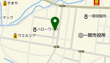 弐萬圓堂一関店の地図画像