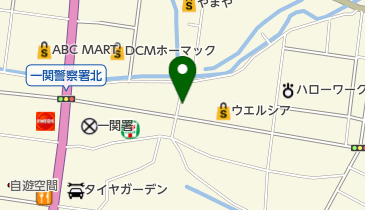 花仙旅館の地図画像