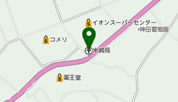 ヘアーアベニュー海岸通り美容の地図画像