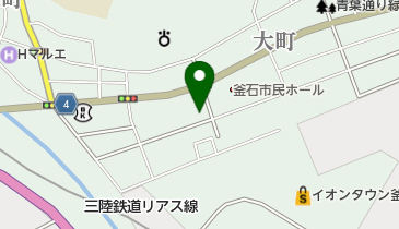 カメイ株式会社釜石支店ホーム事業課の地図画像