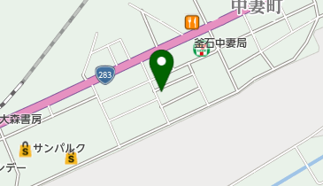 あすなろ美容室の地図画像