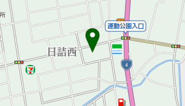 北田接骨院の地図画像