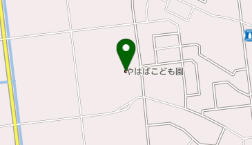 やはばこども園 育児相談でんわの地図画像