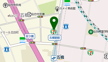東亜和裁仙台支部の地図画像