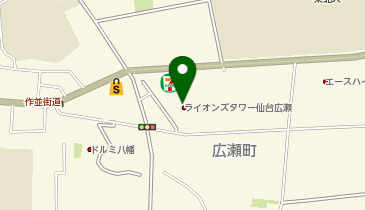 フロンティア薬局 広瀬店の地図画像