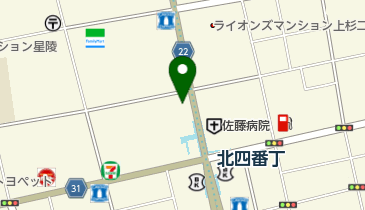 理容室SMARTの地図画像