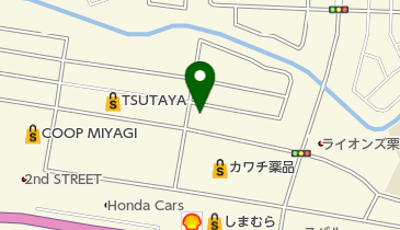 理容室Oneの地図画像