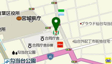 宮城県庁 経済商工観光部 雇用対策課 雇用創出支援班の地図画像