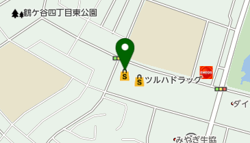ハナキ鶴ヶ谷店の地図画像