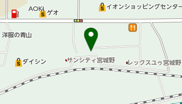 味のおりがみの地図画像