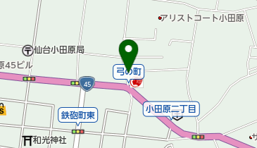 Barber日の出の地図画像