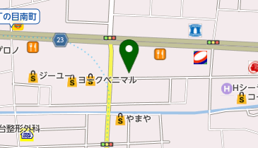 オートボディ仙台の地図画像