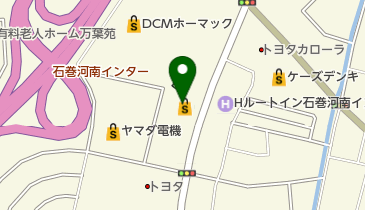 クレーン整骨院 石巻恵み野店の地図画像