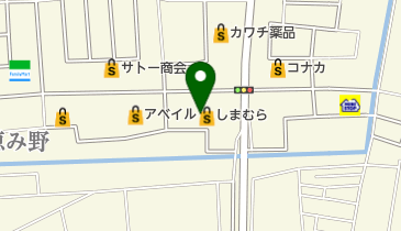 バースディ石巻店の地図画像