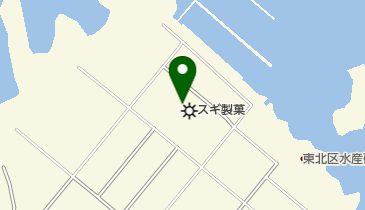 海鮮せんべい塩竈株式会社の地図画像