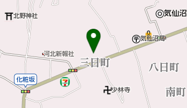 丸武自転車店の地図画像